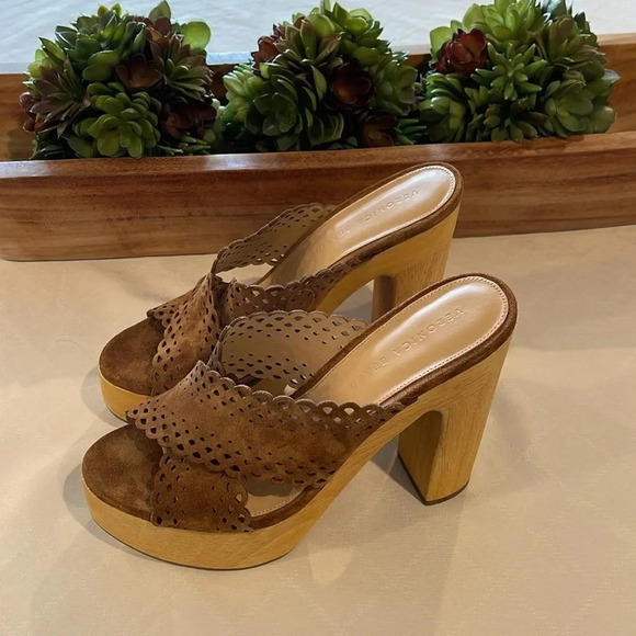 Veronica‎ Beard Gaynor Platform Sandal sandals shoes Heels size 9 NWT - Picture 3 of 5